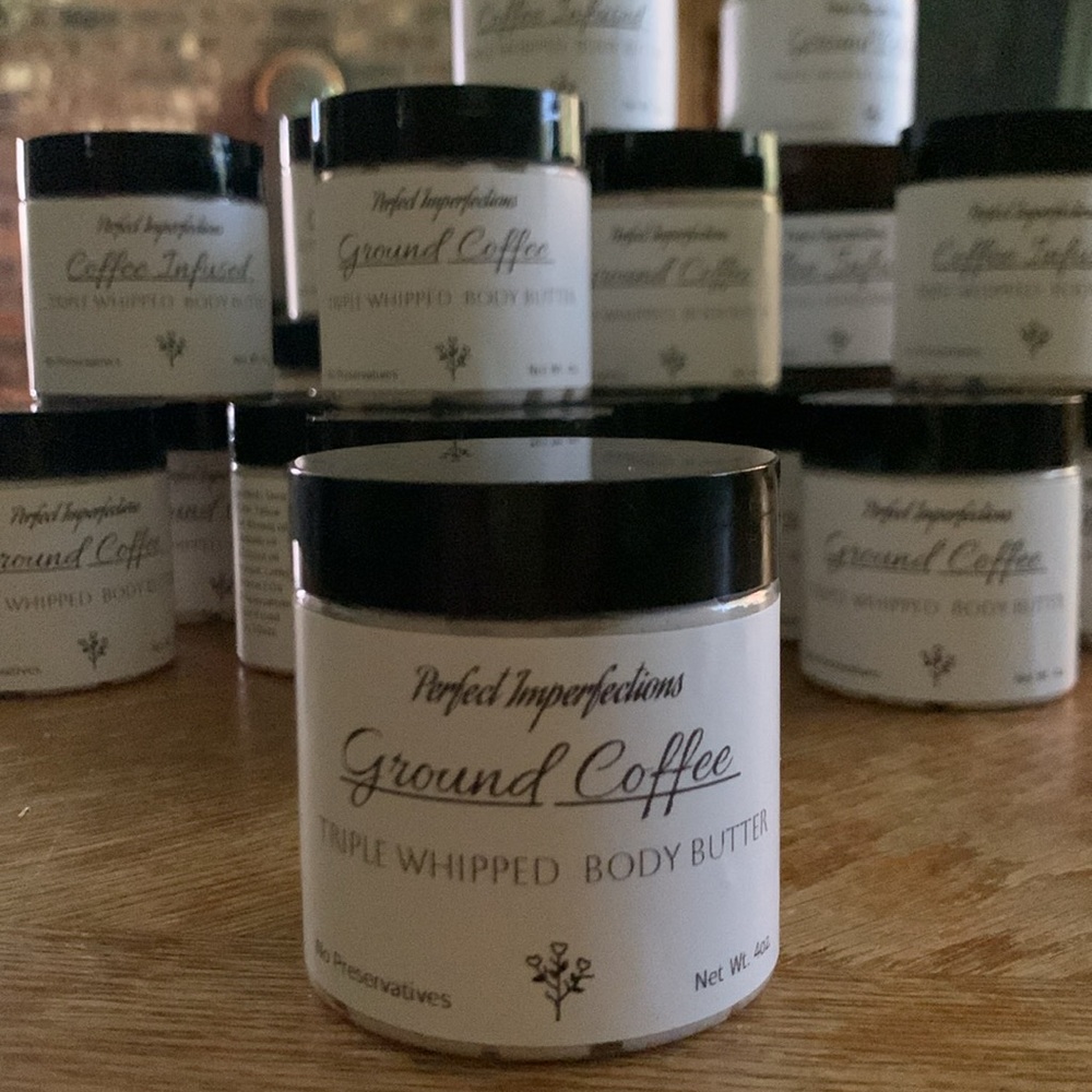 Creamy Tallow Coffee infused Triple Whipped Body Butter Handmade Small Batches - Picture 10 of 13